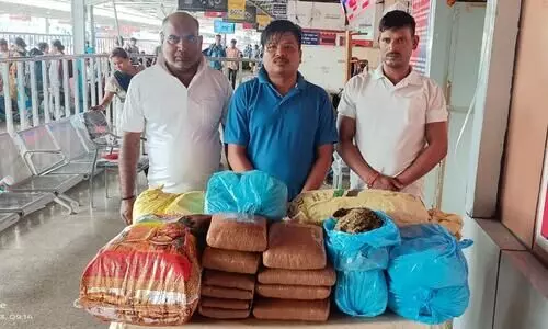 Huge quantity of cannabis seized in Guwahati, 3 held