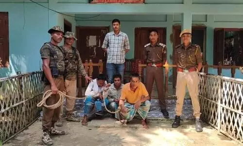 3 arrested, including reporter on charges of teak theft in Assam