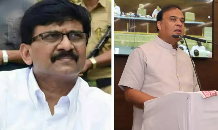 Sanjay Raut slams Himanta Biswa Sarma, says ‘BJP no less than Hamas’ Sanjay Raut slams Himanta Biswa Sarma, says ‘BJP no less than Hamas’