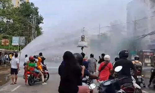 Water supply disrupted in Guwahati after water pipe burst incident