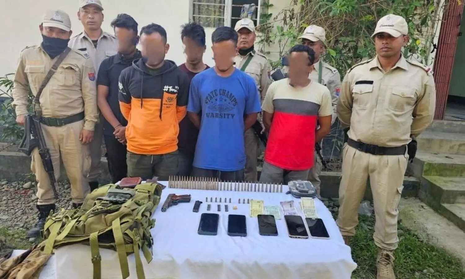 Manipur: 5 KCP militants held during search operation