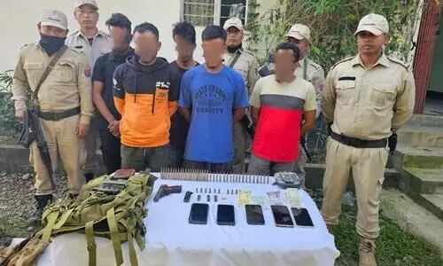 Manipur: 5 KCP militants held during search operation