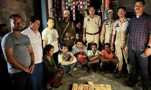 Assam: Heroin seized in Karimganj, 5 held