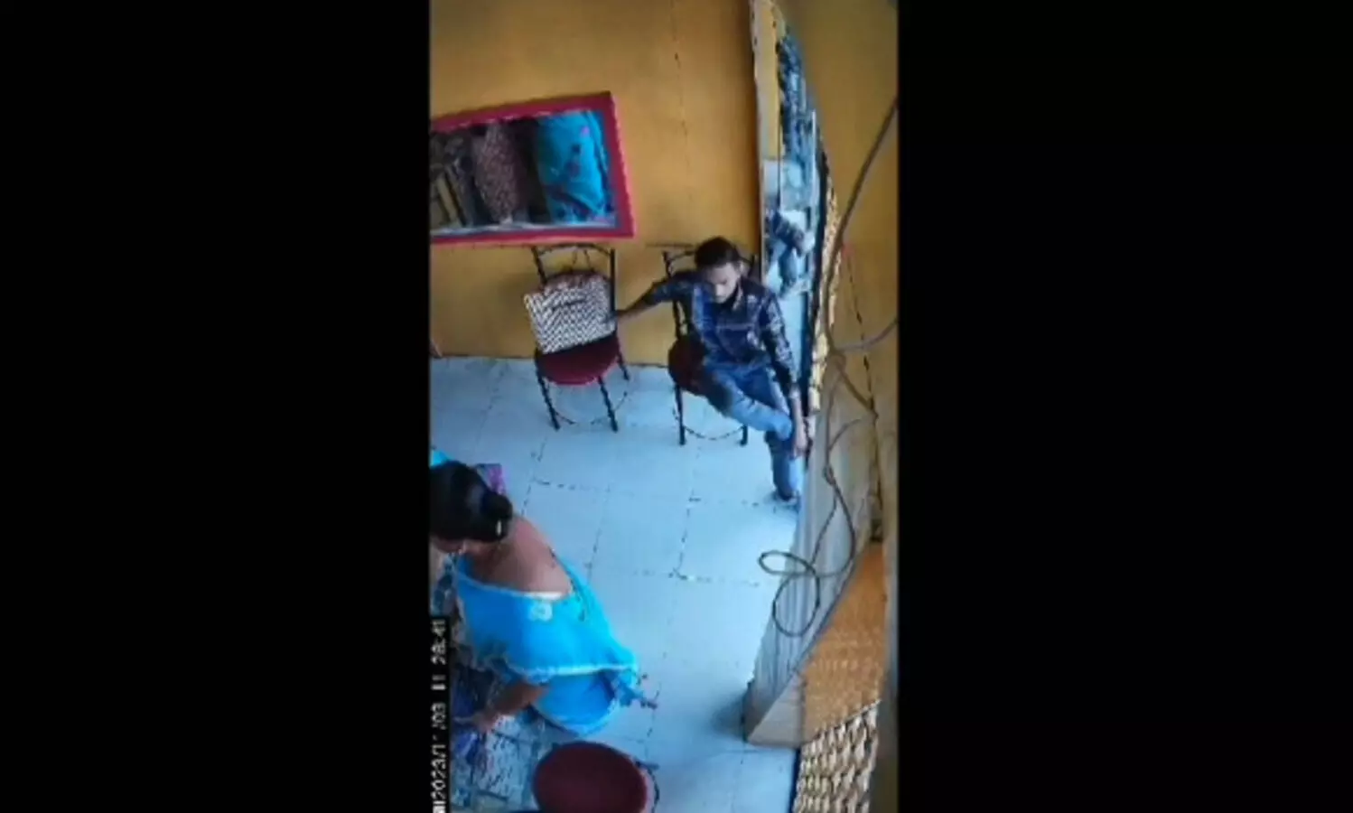 Barpeta: Burglary captured on CCTV camera, valuables stolen from customer
