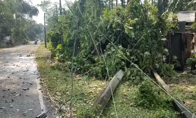 Severe storm ravages two villages in Chirang Severe storm ravages two villages in Chirang