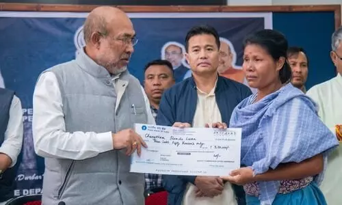 Manipur Govt launches permanent housing scheme for displaced persons