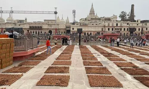 Ayodhya eyes world record with 24 lakh earthen lamps during Diwali