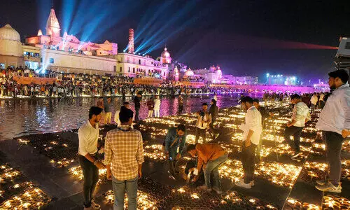 Ayodhya breaks own world record with over 22 lakh diyas