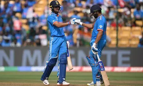 ICC WC 2023: IND scores 100 runs in first 11.4 overs against NED