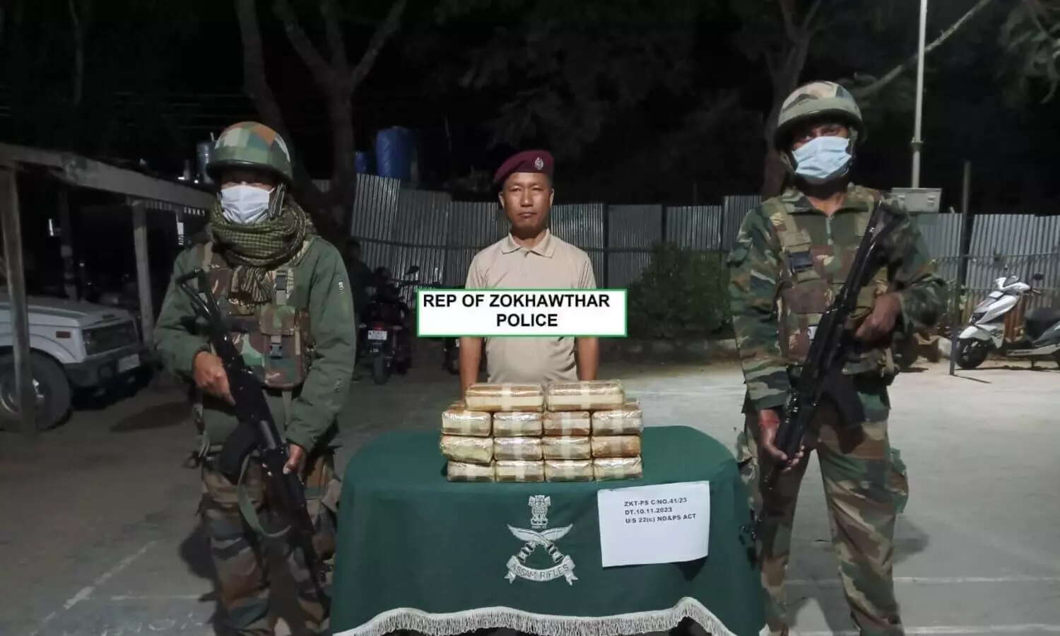 Meth tablets worth Rs. 42 crore seized in Mizoram