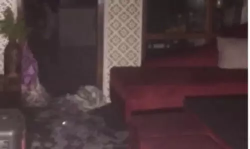 Guwahati: Massive fire caused by firecrackers engulfs flat in Panjabari