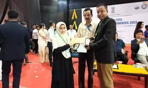 Karimganj girl shines at State Level Children’s Science Congress, secures national spot