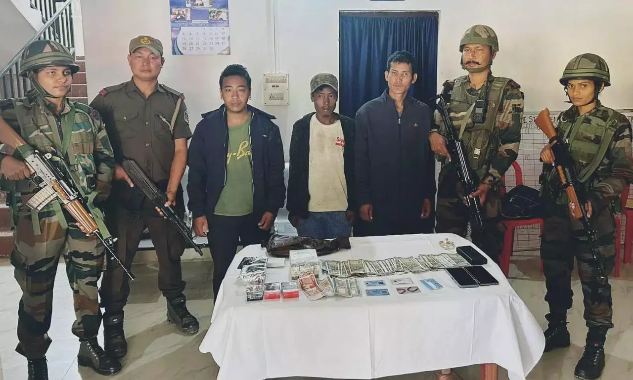 Active NSCN (K-YA) cadre, along with 2 arrested in Arunachal Pradesh