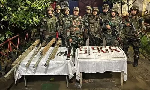 Huge cache of arms, ammunition recovered in Manipur