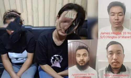Five from Manipur arrested with suspected Heroin during separate ops in Guwahati