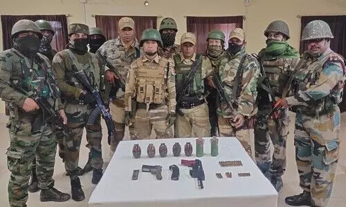 Security Forces recover warlike stores from vulnerable areas in Manipur