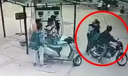 On camera, bike-borne miscreants kidnap woman in MP’s Gwalior