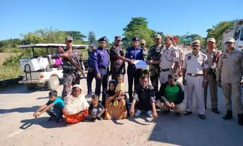 Seven Bangladeshi Nationals deported through Karimganj Border