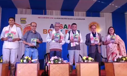 Cachar SP Numal Mahatta’s anthology of poems Thame na Madoler Bol released
