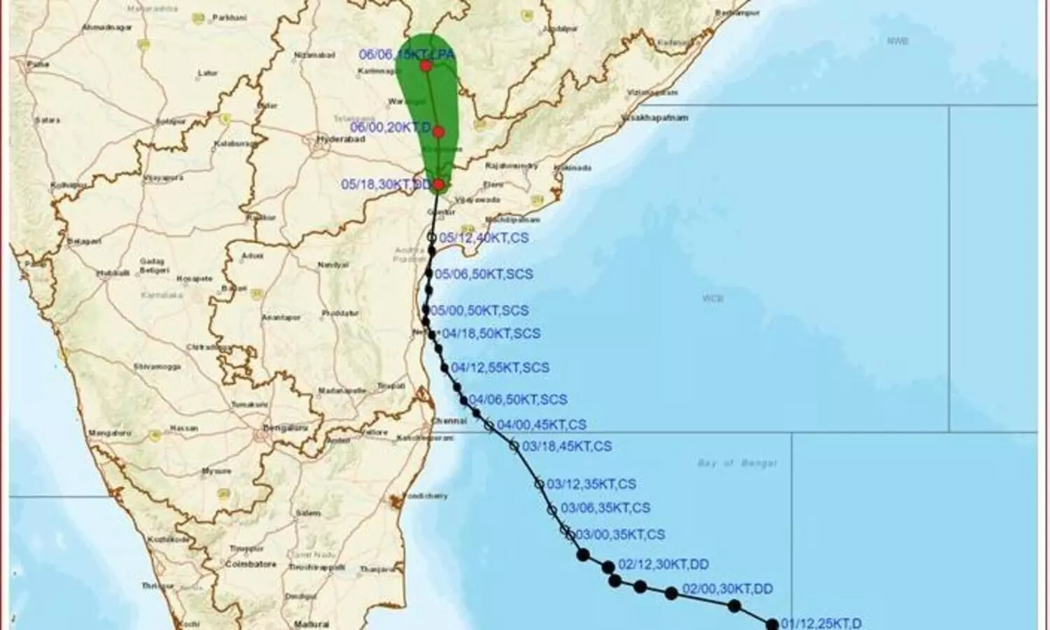 Cyclone Michaung weakens after heavy damage in Tamil Nadu and Andhra Pradesh
