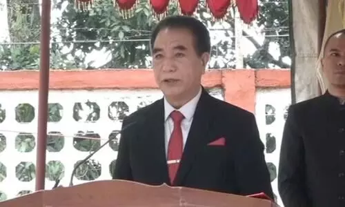 Lalduhoma takes oath as Mizoram CM