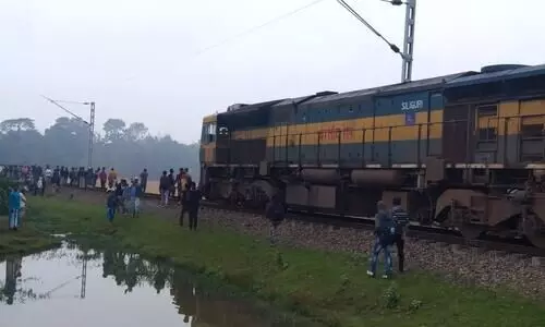Hailakandi: 2 fatally hit by train while crossing railway tracks