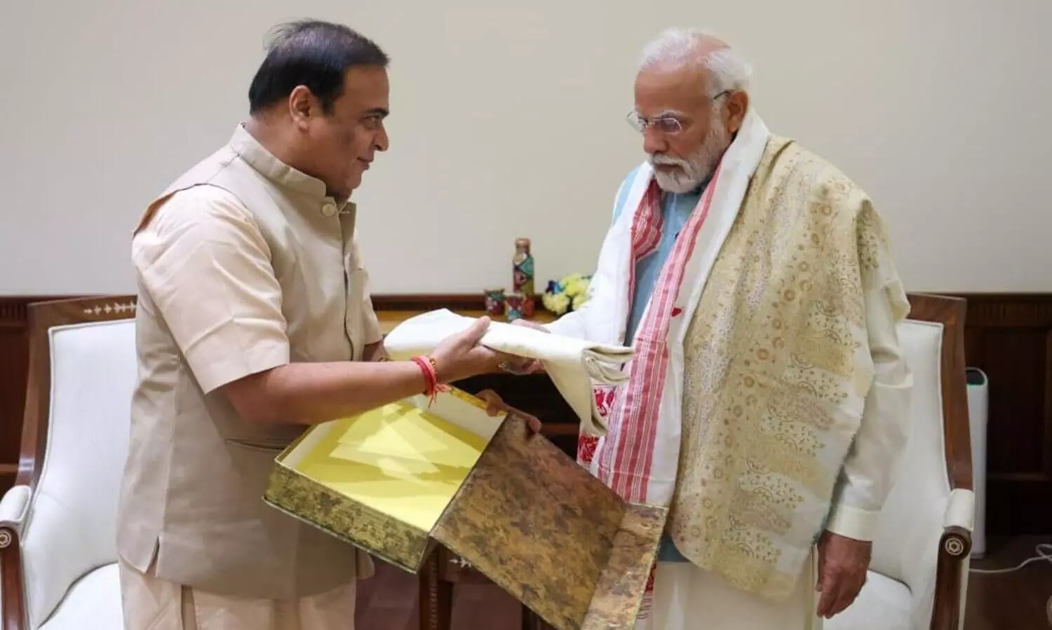 Assam CM invites PM Modi to inaugurate slew of projects in state