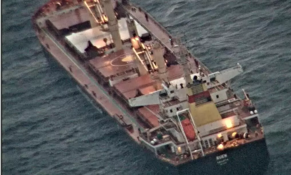 Indian Navy intercepts hijacked vessel in Arabian sea Indian Navy intercepts hijacked vessel in Arabian sea