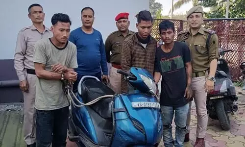 Guwahati: 3 bike lifters held at Saraighat Bridge