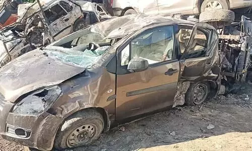 Silchar: Midnight road mishap leaves five youths injured