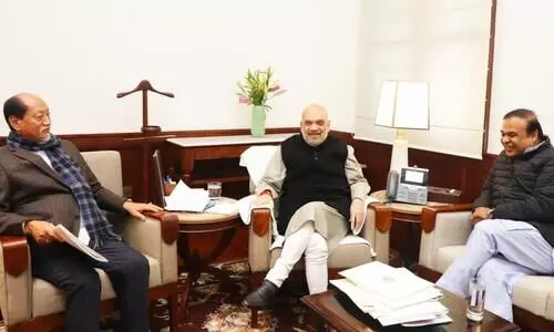 CMs of Assam, Nagaland discuss inter-state boundary issues with Amit Shah
