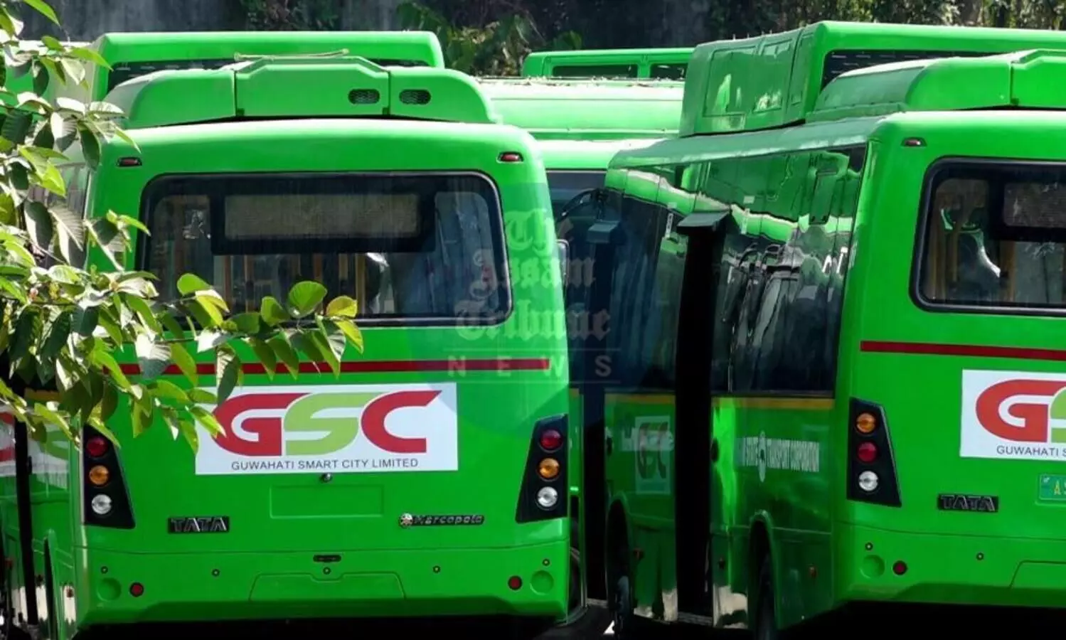 Assam CM launches electric buses in Guwahati Assam CM launches electric buses in Guwahati