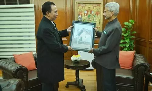 Mizoram CM Lalduhoma meets EAM S. Jaishankar in New Delhi