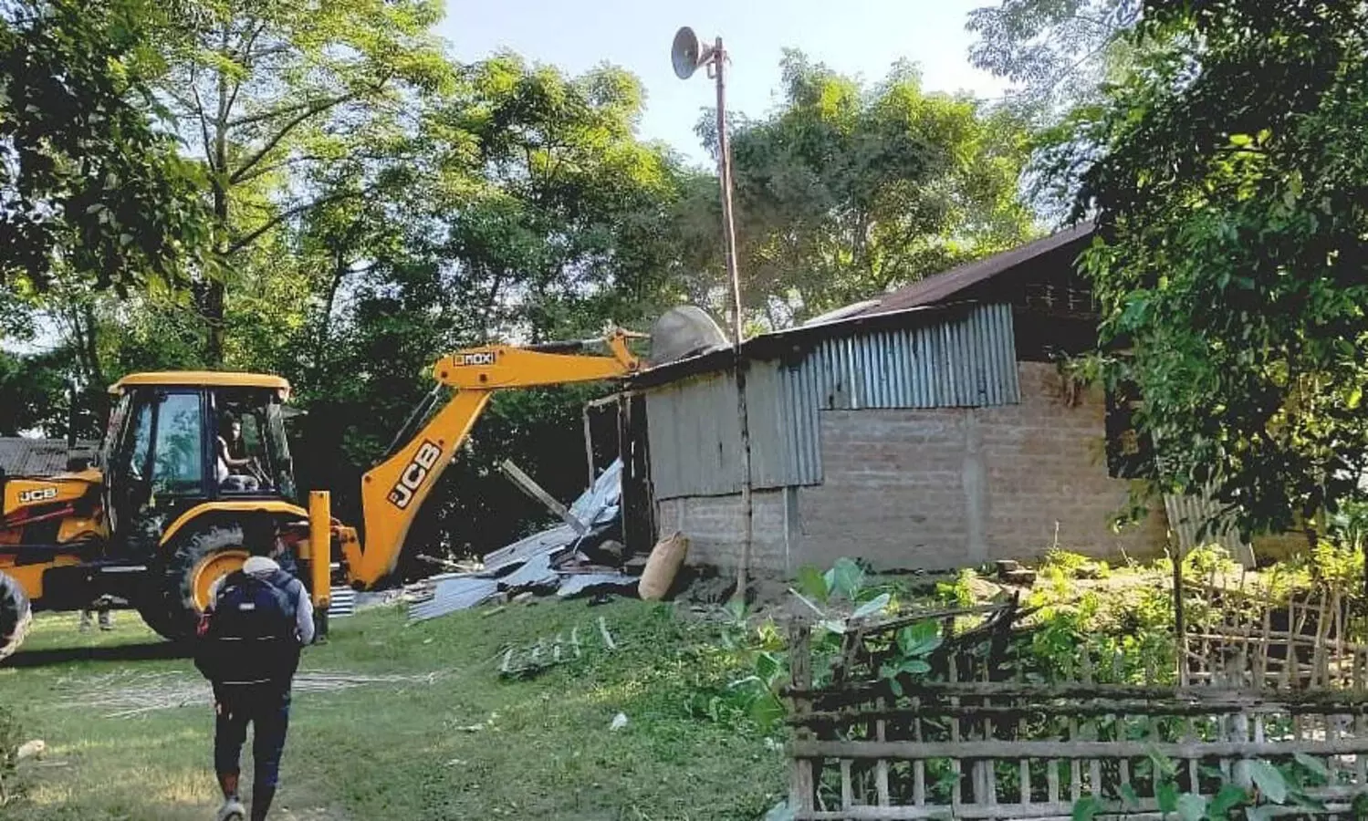 Assam: 50 families evicted during anti-encroachment drive in Goalpara