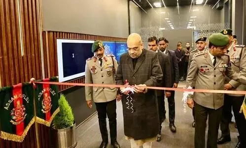 Amit Shah inaugurates Cyber Security Operations Centre at Assam Rifles HQ in Shillong