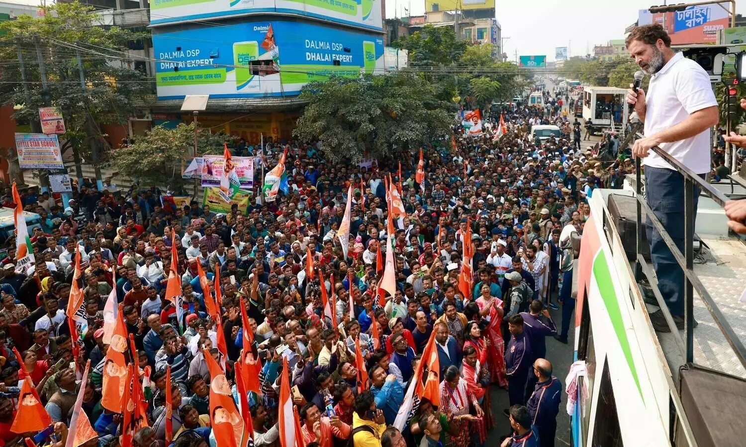 Rahul Gandhi granted entry to Batadrava Than in Assam post Ram Mandirs Pran Pratishtha