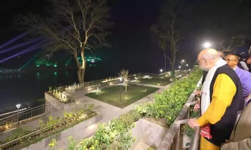 Amit Shah inaugurates first phase of Brahmaputra Riverfront project