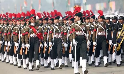 French President Macron witnesses Indias grand Republic Day parade