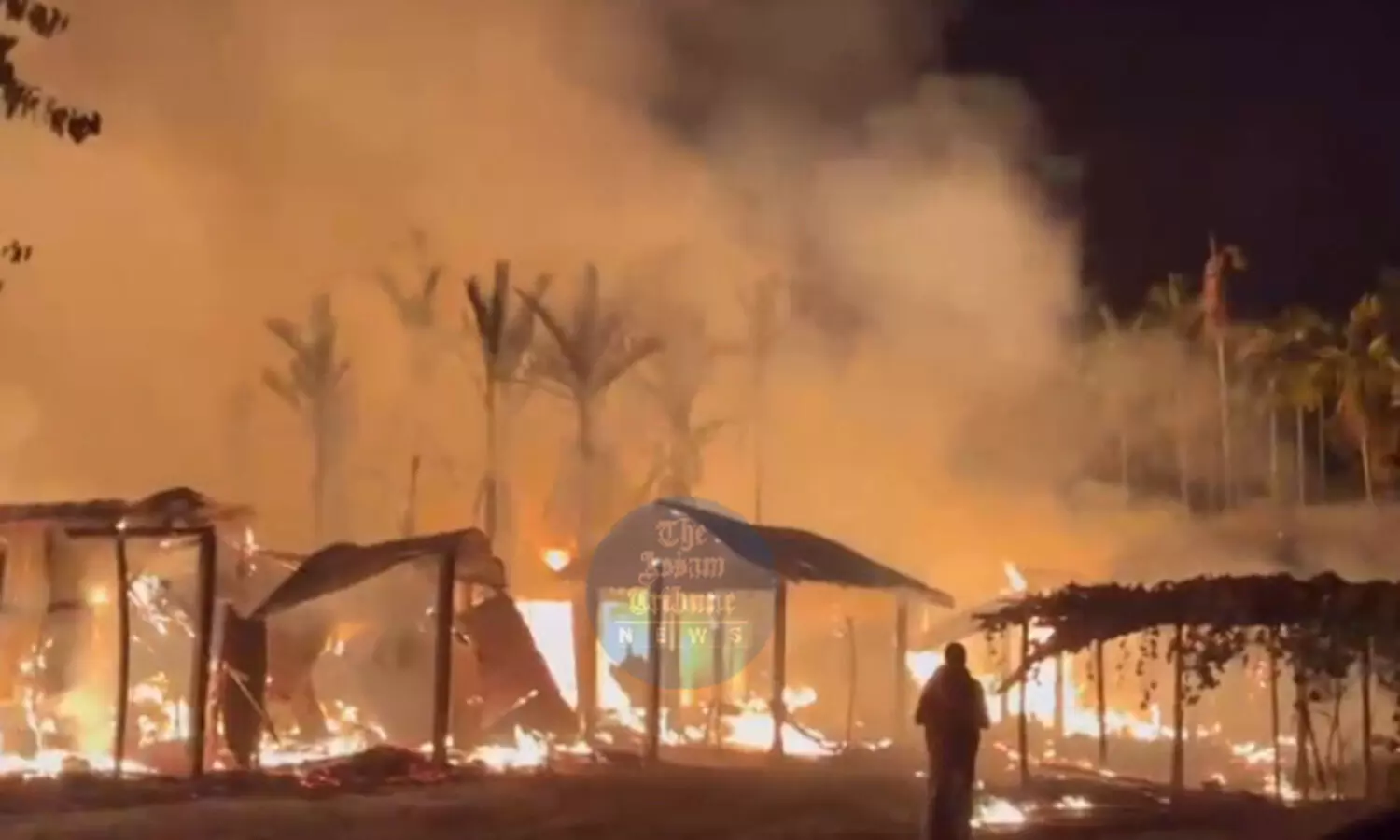 Assam: Major fire guts 20 houses in Baksa