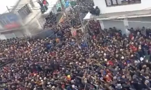 Ladakh experiences complete shutdown as thousands rally for statehood, inclusion in Sixth Schedule