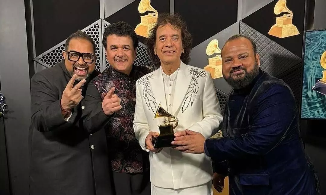 Shankar Mahadevan, Zakir Hussain bring home Grammy Awards Shankar Mahadevan, Zakir Hussain bring home Grammy Awards