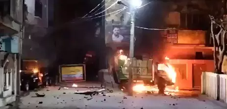 Violence erupts in Uttarakhand after demolition of illegal Madrassa Violence erupts in Uttarakhand after demolition of illegal Madrassa