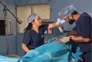 Karnataka doctor sacked for pre-wedding shoot in operation theatre Karnataka doctor sacked for pre-wedding shoot in operation theatre