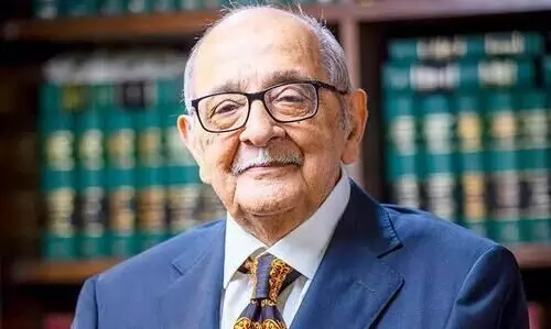Renowned jurist Fali S Nariman passes away at 95