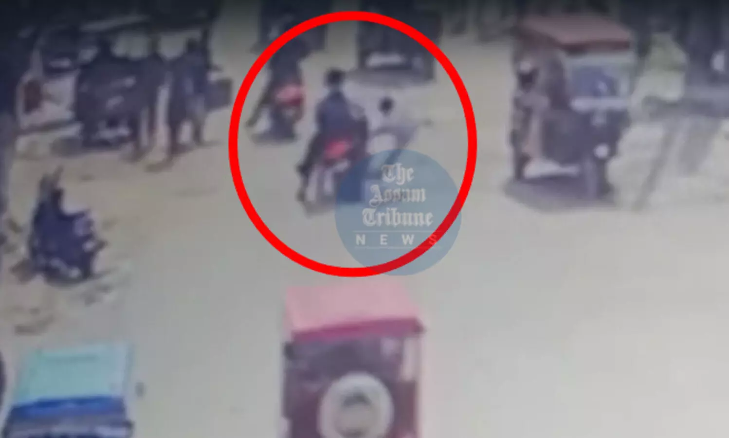 Caught on Cam: Traffic Police officer run over by riders in Assams Mariani