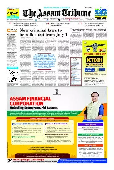 The Assam Tribune