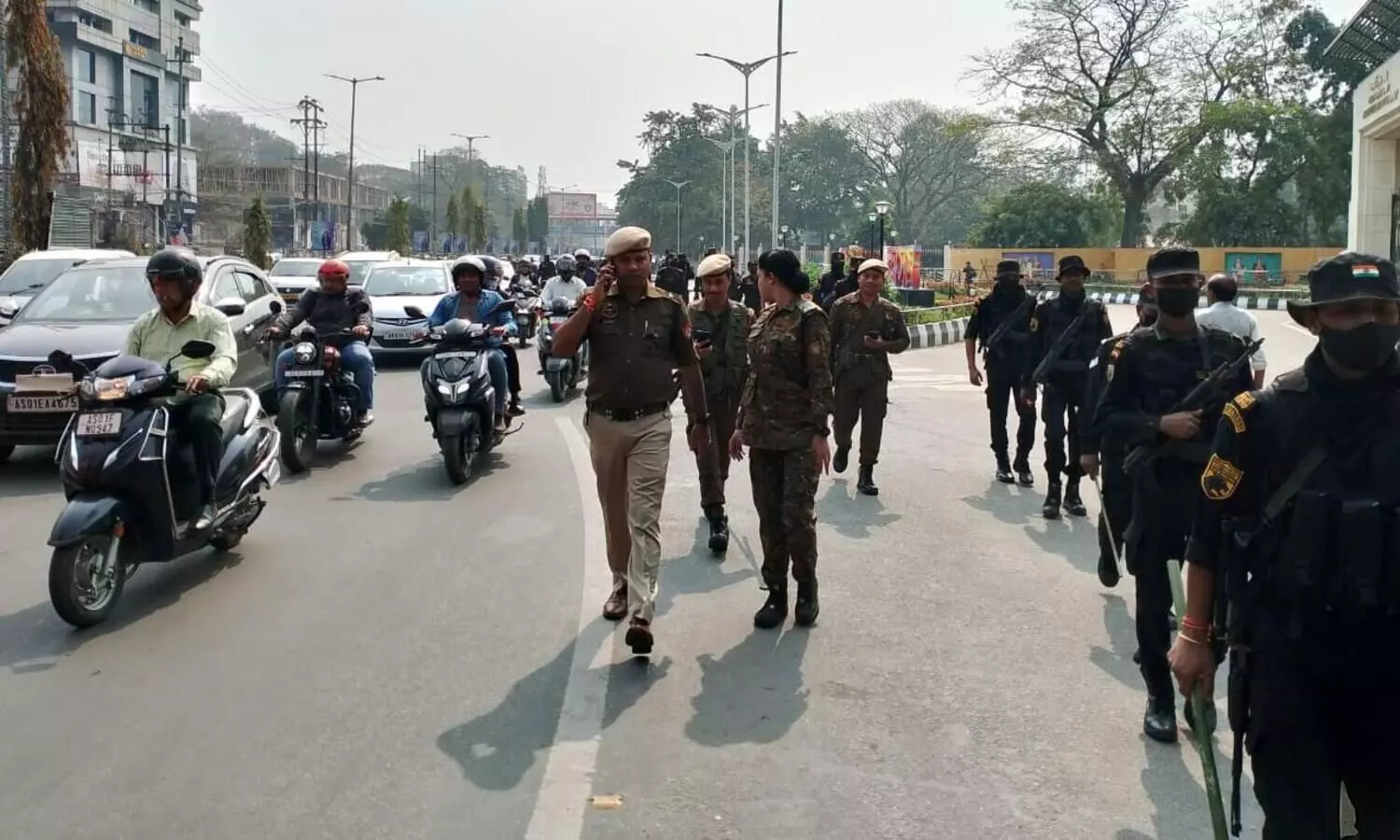 Assam DGP issues warning amid protest calls; tight security in Guwahati