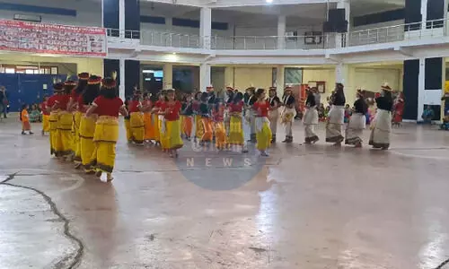 Displaced children in Manipur showcases various art forms