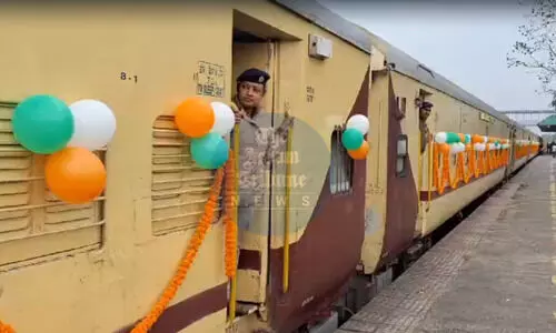 Assam: Special train to Ayodhya Ram Mandir flagged off from Dhemaji