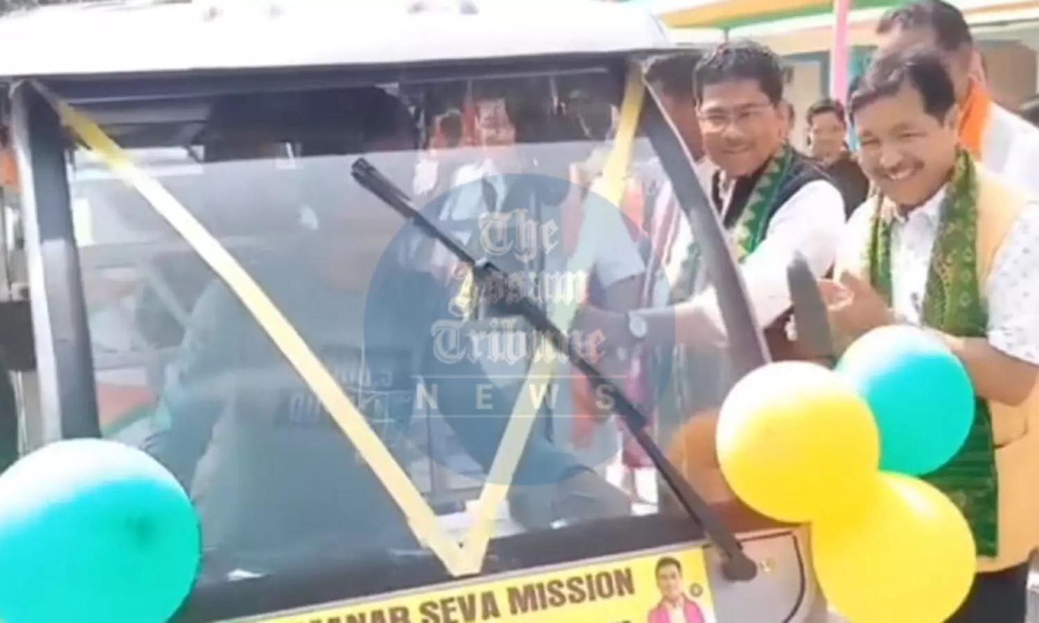 E-rickshaw distributed to differently-abled persons in BTR